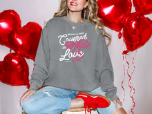 Load image into Gallery viewer, 2025 Valentine's Day Comfort Color Crewneck